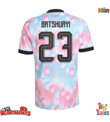Belgium Michy Batshuayi #23 Replica Away Stadium Shirt World Cup 2026 Short Sleeve